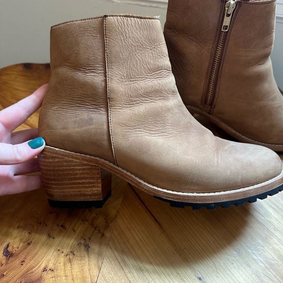 Patina Leather Ankle Boots - Picture 4 of 10